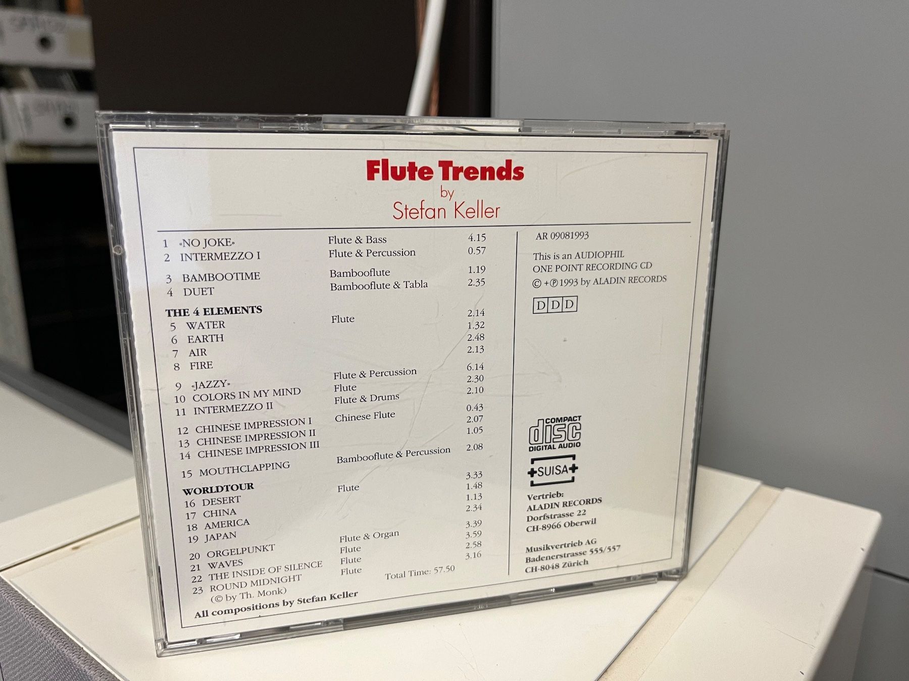 CDs: Stefan Keller - Flute Trends - HA11C – Gebraucht aus Küsnacht ZH von Jazztilldawn 1