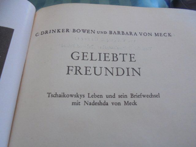 Libri: Geliebte Freundin: Tschaikowskis Leben – Usato da Hinwil venduto da Glasperlen 2