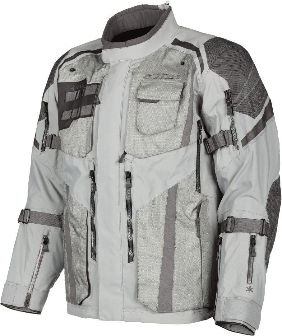 Klim Giacche: Klim Badlands Pro Motorrad Textiljacke grau ¦ MD – Nuovo e nell'imballaggio originale da Caslano venduto da Kalaha 1