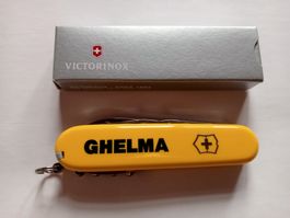 Victorinox Sackmesser "Ghelma" gelb neuwertig OVP Officier