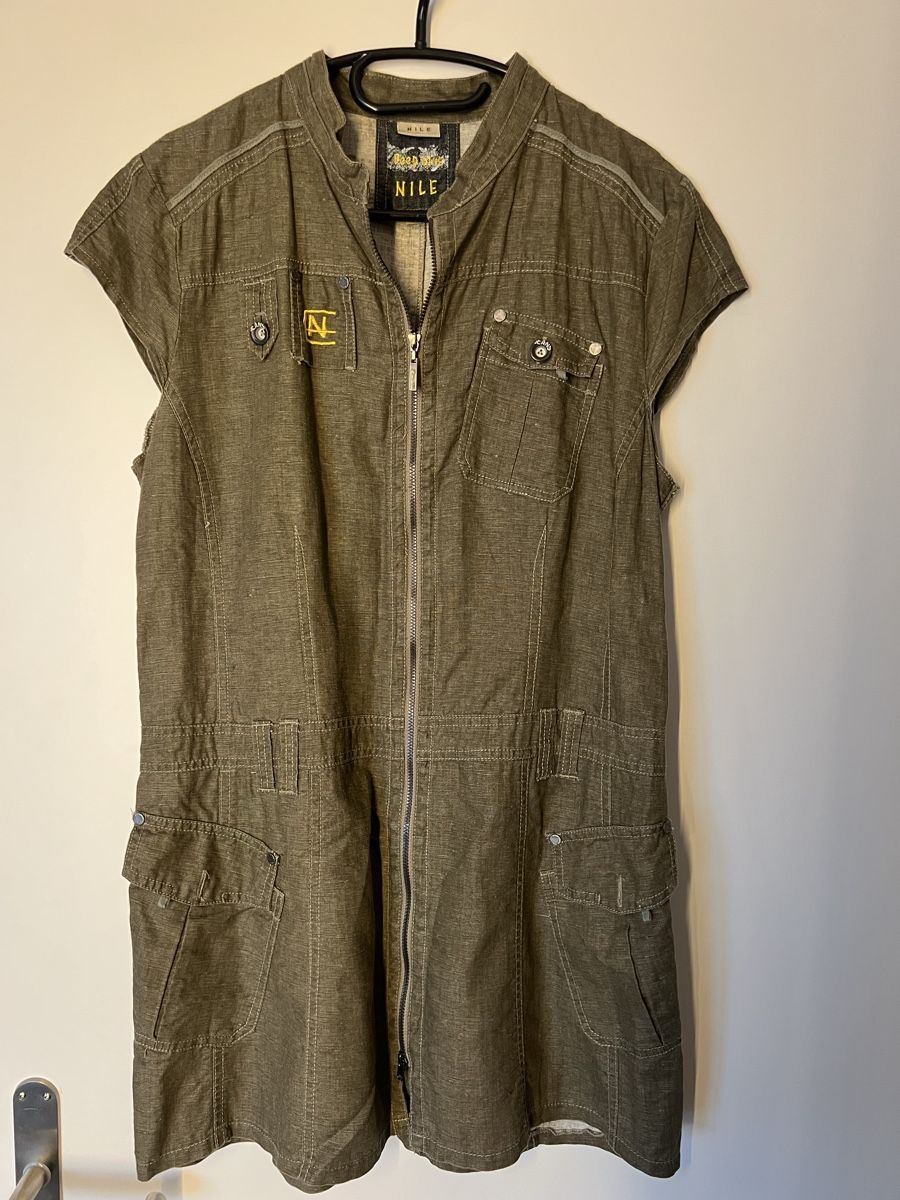 Nile Vestiti: NILE Jeans Kleid, Leinen / Baumwolle, Grösse L – Usato da Langenthal venduto da Alperose_5