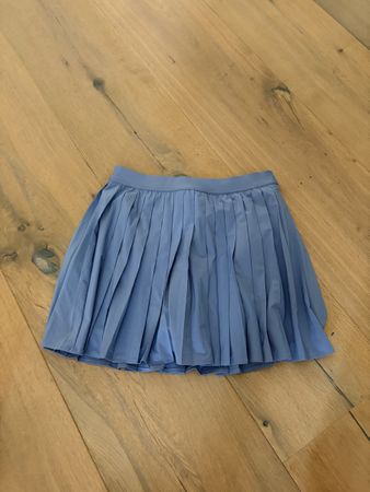 Lululemon Faltenrock jeansblau Grösse M, neu!