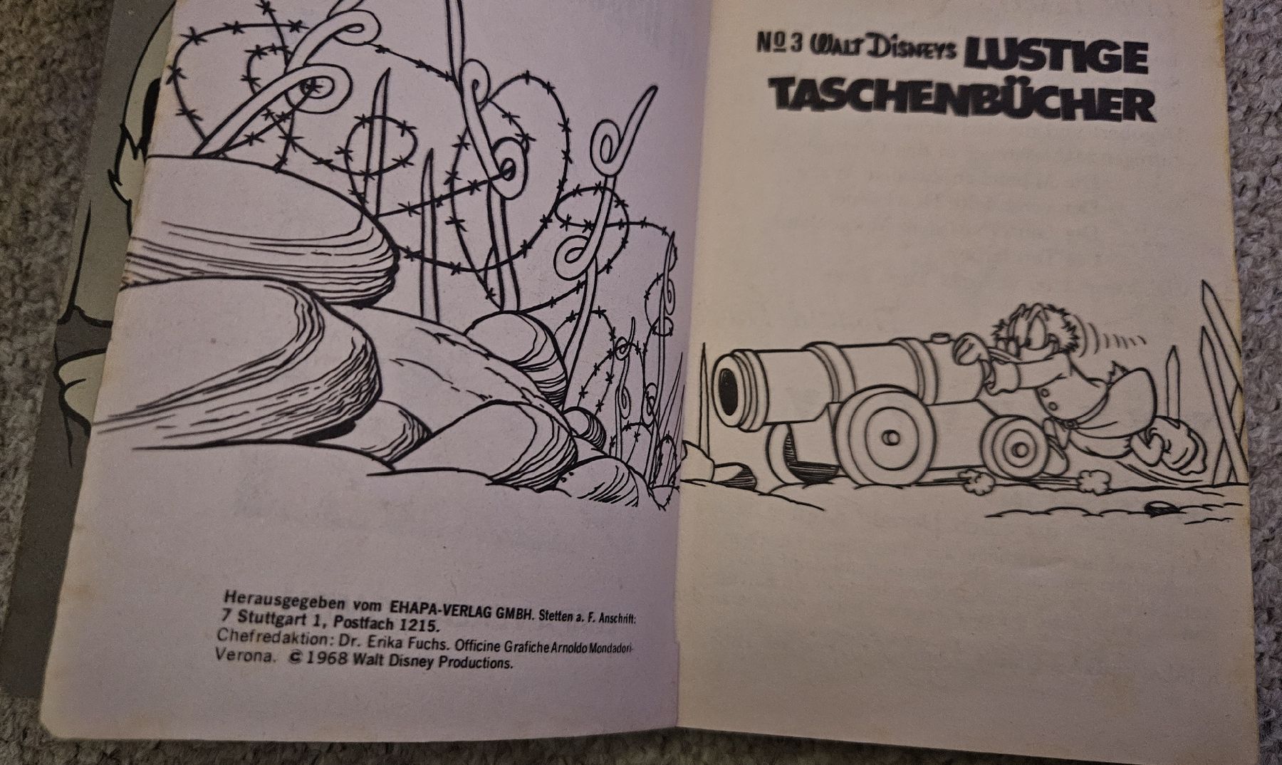 Fumetti: Onkel Dagoberts Millionen LTB Nr.3, 1968 – Usato da Hausen am Albis venduto da nikzahn 5