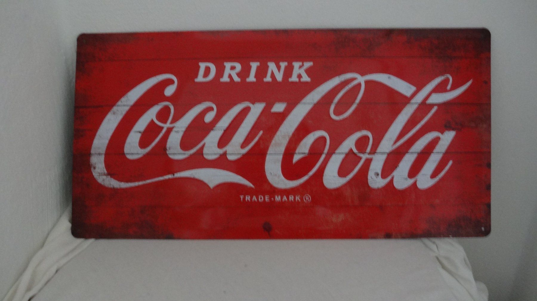 Coca-Cola Insegne: Coca Cola Blechschild  Vintage Stil – Usato da Fisibach venduto da goldfasan52