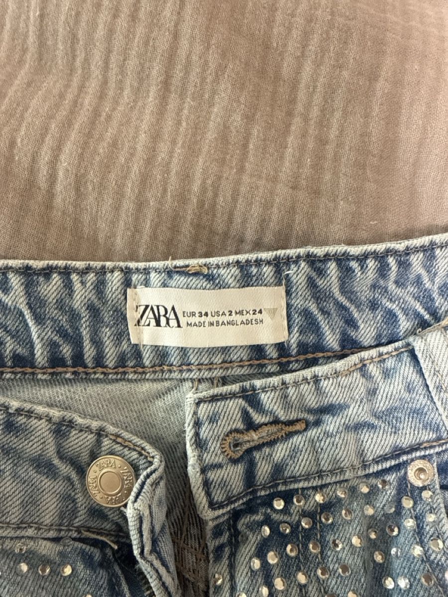 Zara Jeans: ZARA Jeans mit Glitzersteinen – Gebraucht aus Urdorf von san_5mgg