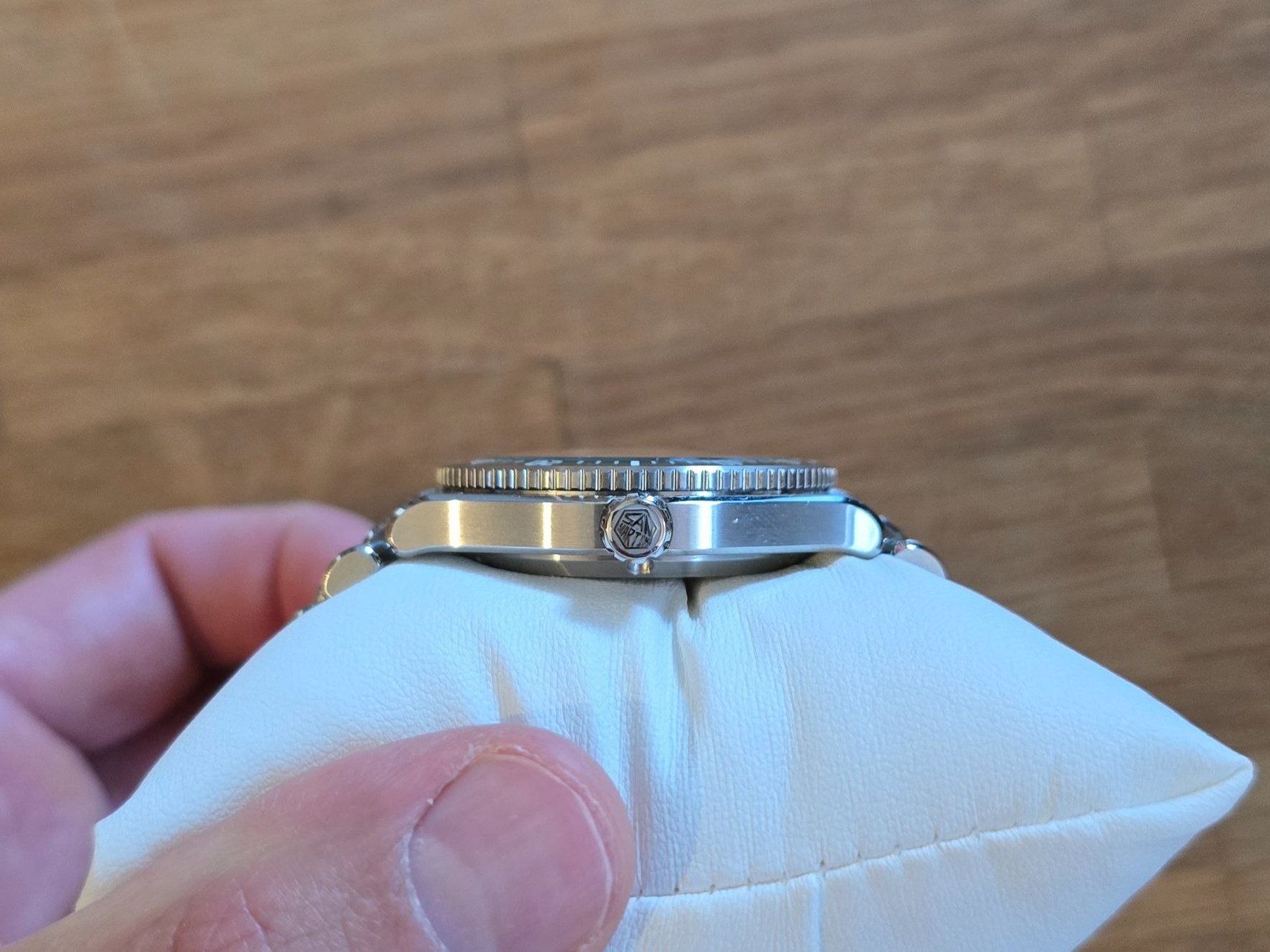 Orologi: San Martin, integrated bracelet, vortex dial, 40mm, SN0148 – Usato da Bern venduto da Rodraise 6