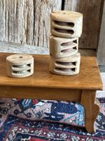 Lot de 4 poulies … jolies / déco / suspension de plantes 
