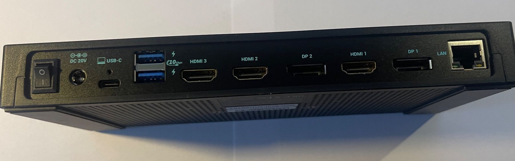 I-tec Docking station: i-Tec USB 3.0 USB-C Thunderbolt 3x 4K Docking Station Gen 2 – Neuf (Voir description) à Büron par Bellcolor 7