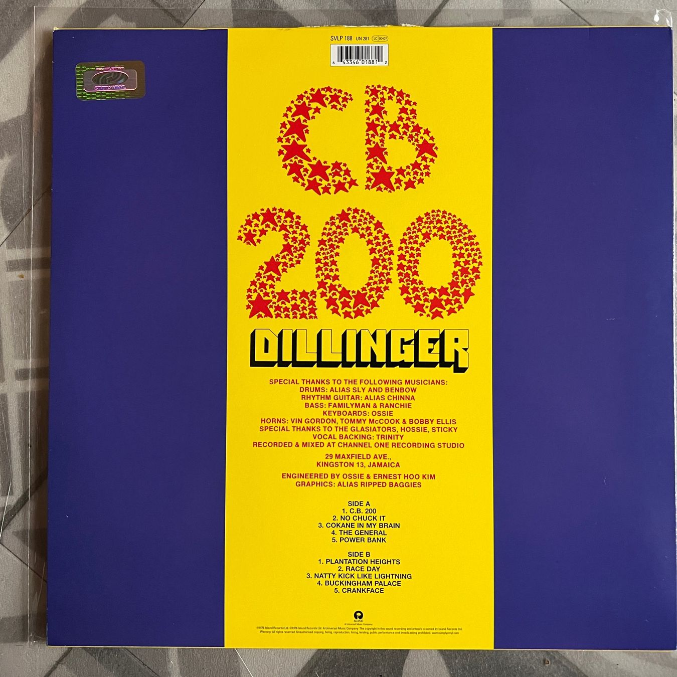 Dischi in vinile: Dillinger - CB200 – Usato da Arzier - Le Muids venduto da DirtyFingers 1