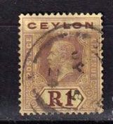 Ceylon, Mi 201 ⊙, KW € 32.00