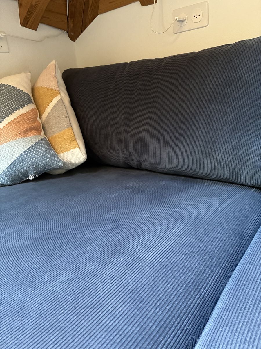 Sofacompany Sofas: Sofa blau cord – Gebraucht aus Bern von barbarahauert
