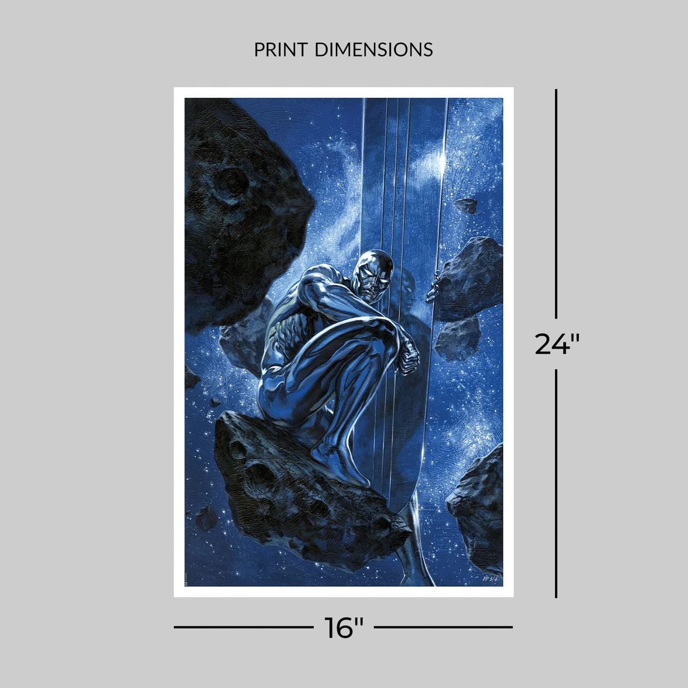 Foto & Immagini: Marvel Silver Surfer Ghost Light Poster – Nuovo e nell'imballaggio originale da Sisseln AG venduto da schenk-figuren 3