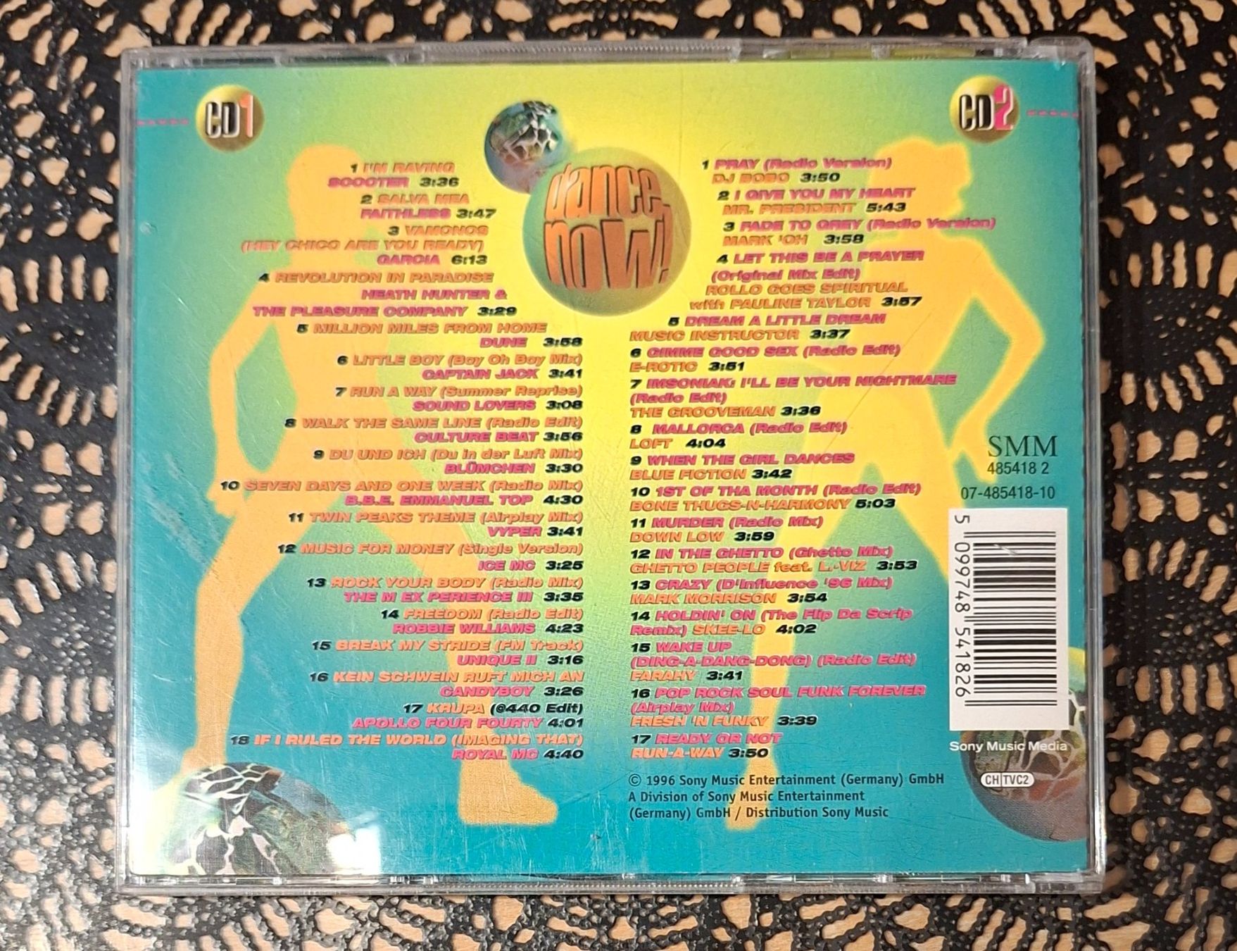 CD: Dance Now! Vol.16, Dance Pop Compilation Sampler 2CD 1996 – Usato da Schönenberg TG venduto da Gregolino76 1