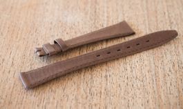 neu: feines Leder-Uhrenband 14mm 14 NOS retro Pierre Cardin
