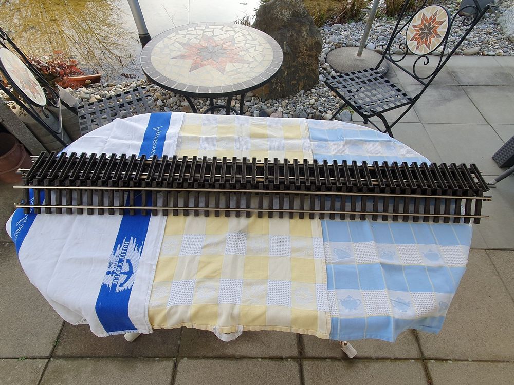 Evemdel H0 Gleise 1:87 Code 100 - 12 Gerade Schienen Mit Verbindern