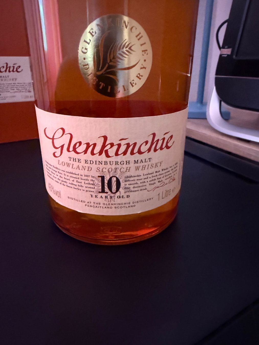 Spirituosen: Glenkinchie 10Jährig 1L von 80 Jahre – Neu (gemäss Beschreibung) aus Alpnach Dorf von Prof.Don.Camillo 1