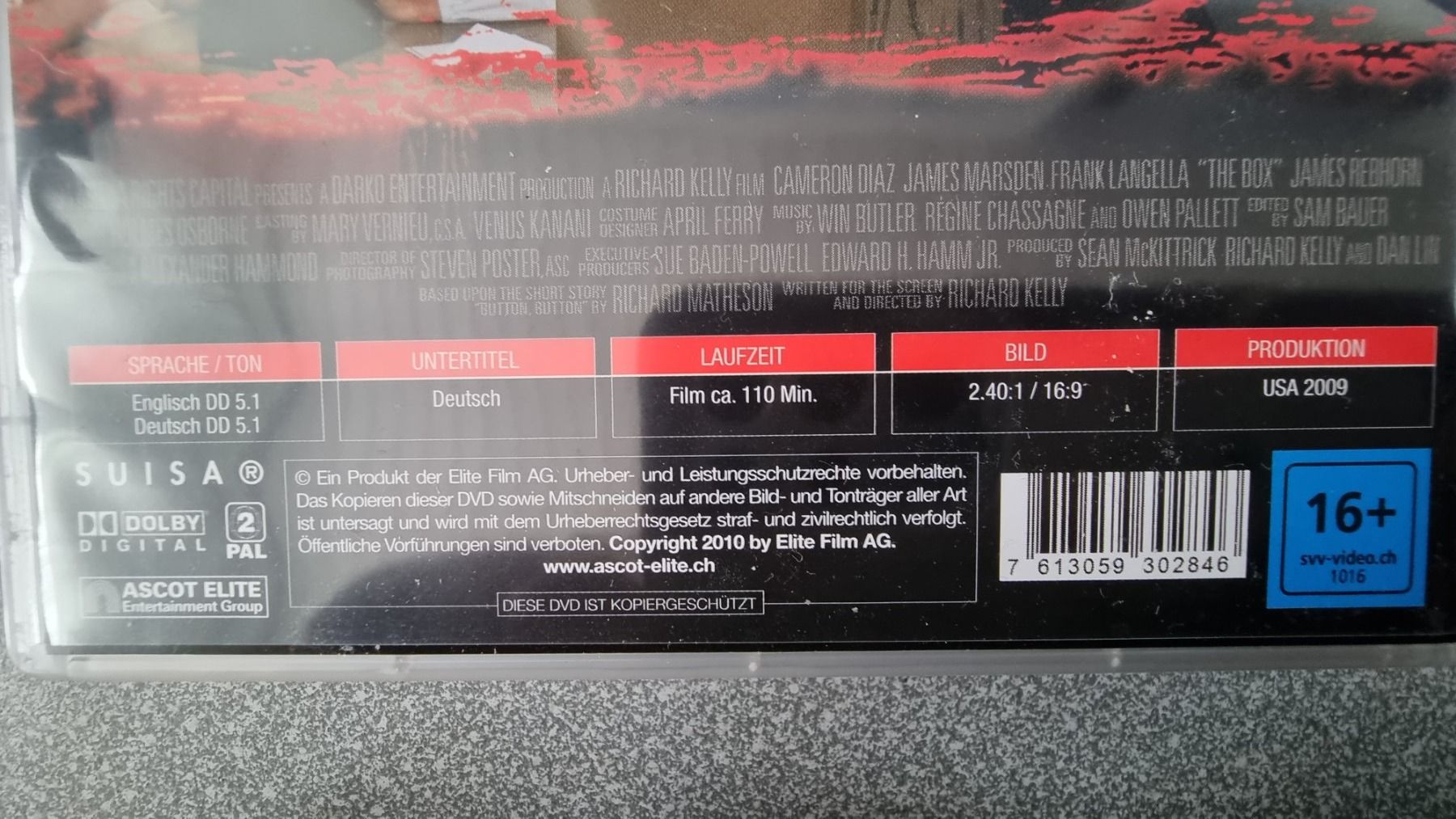 Tutti i DVDs: DVD The Box / Cameron Diaz – Usato da Oetwil am See venduto da fineli2 1