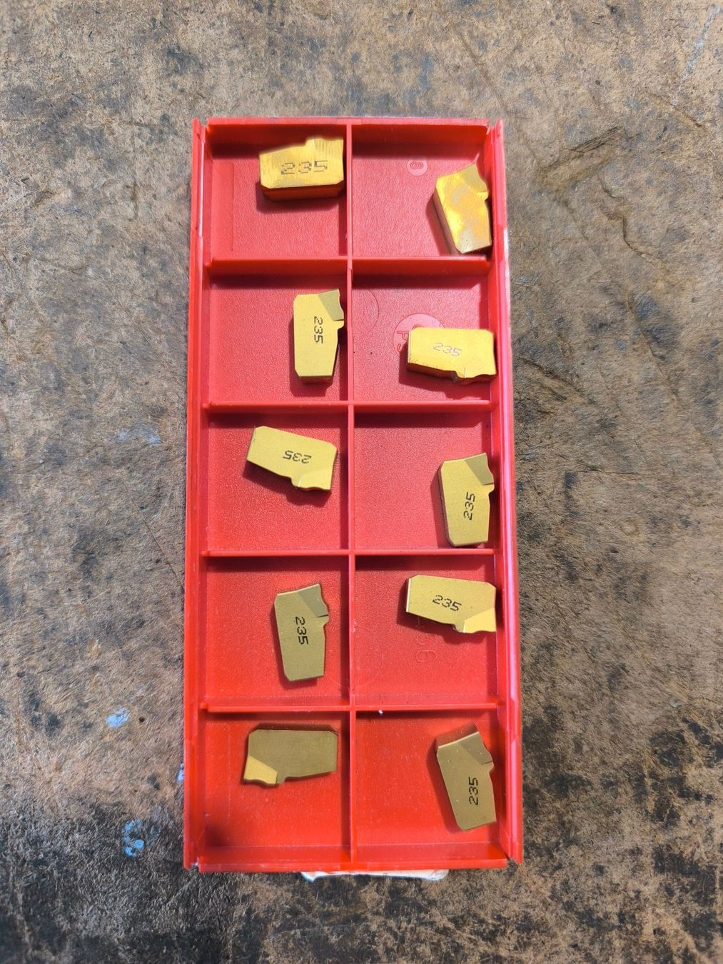 Sandvik Alle Werkzeuge: 3x Einstechstahl / Wendeplattenhalter inkl. Platten MP025 – Gebraucht aus Arbon von millpoint 3