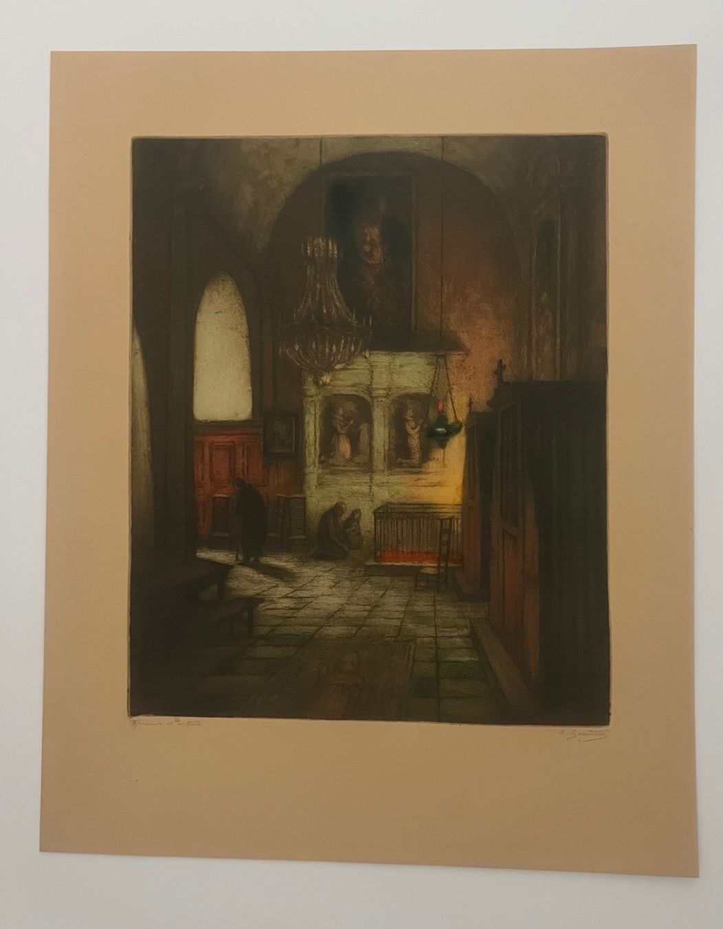 Grafica & Litografie: Albert Geudens, handsigniert – Usato da Rain venduto da Pic-Ass 1