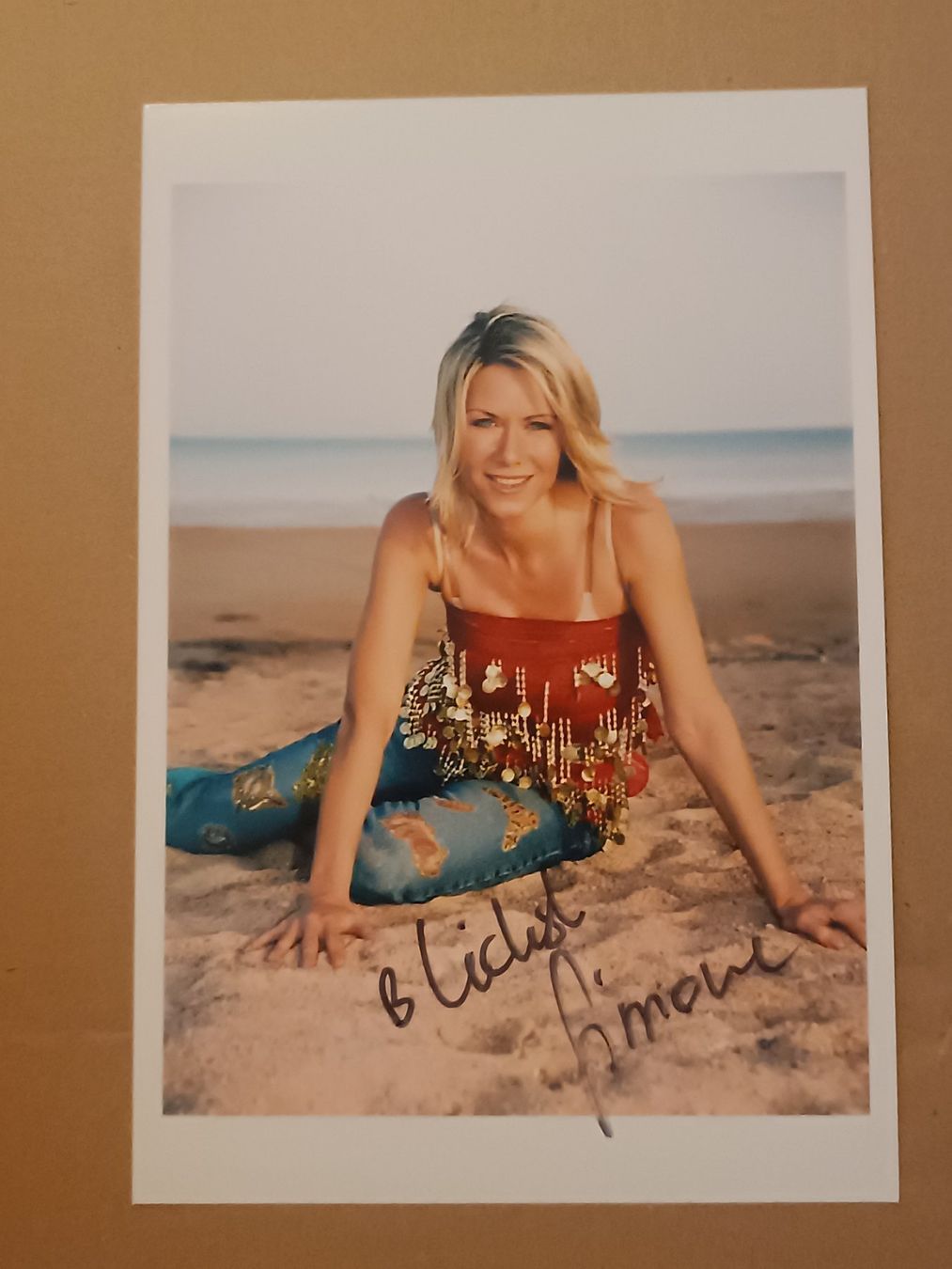 Autografi: Simone Stelzer-  handsigniert – Usato da Menziken venduto da Artographs