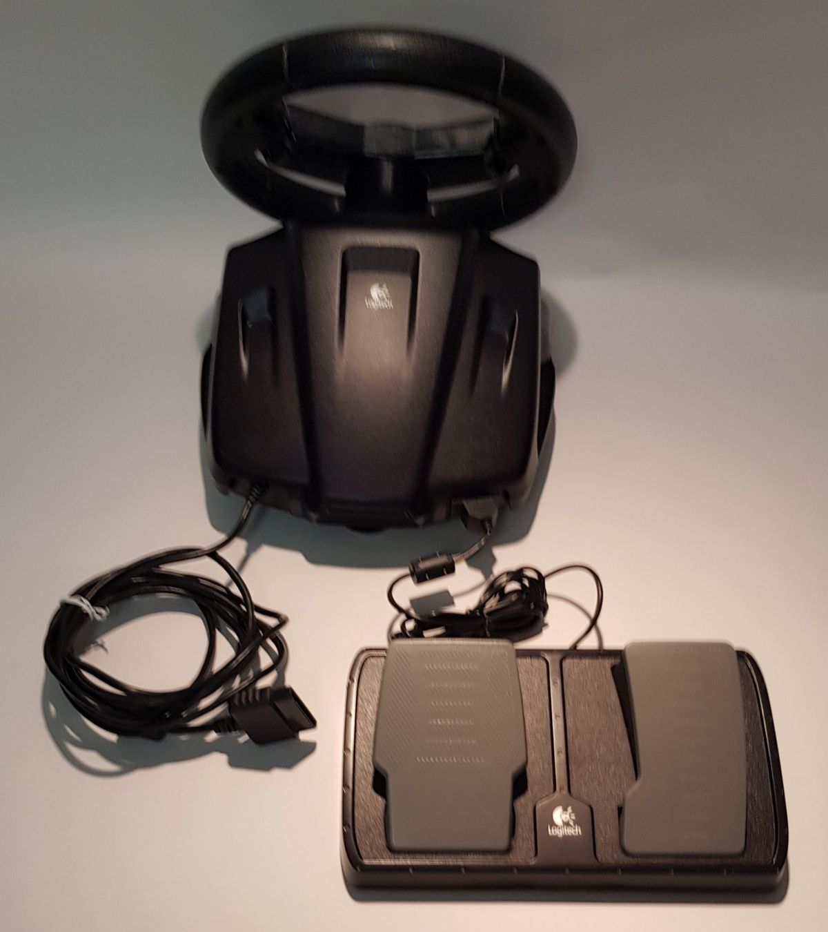 Logitech Controller: Playstation 2 - Rally Vibration Feedback Wheel (Logitech) – Usato da Leuggern venduto da elitocram 1