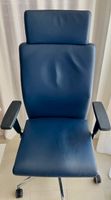 Chaise de bureau en cuir