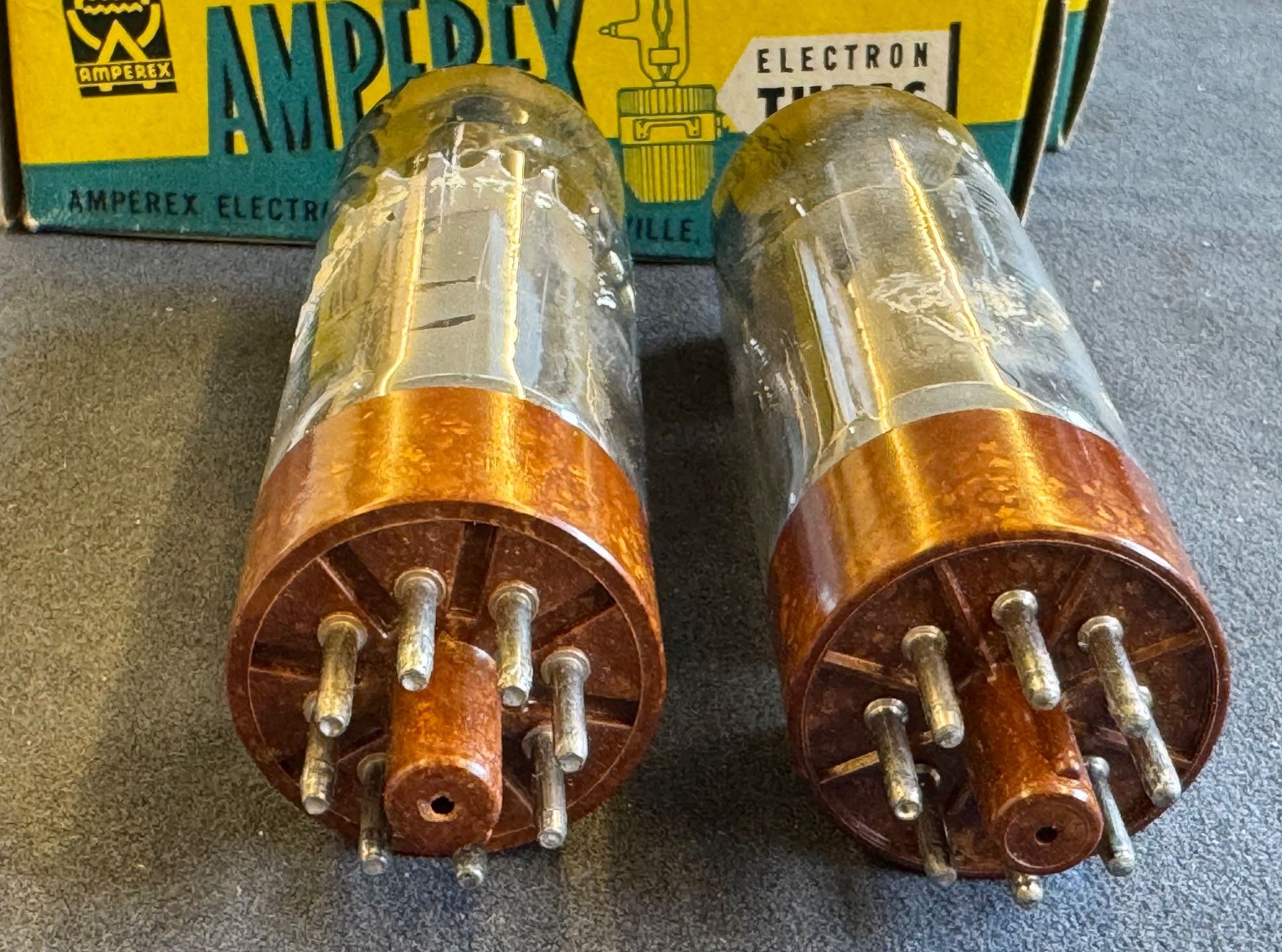 Telefunken Amplificatori: Paar Amperex Bugle Boy EL34 / 6CA7 Xf4 DD Getter – Usato da Ebertswil venduto da audivero 5