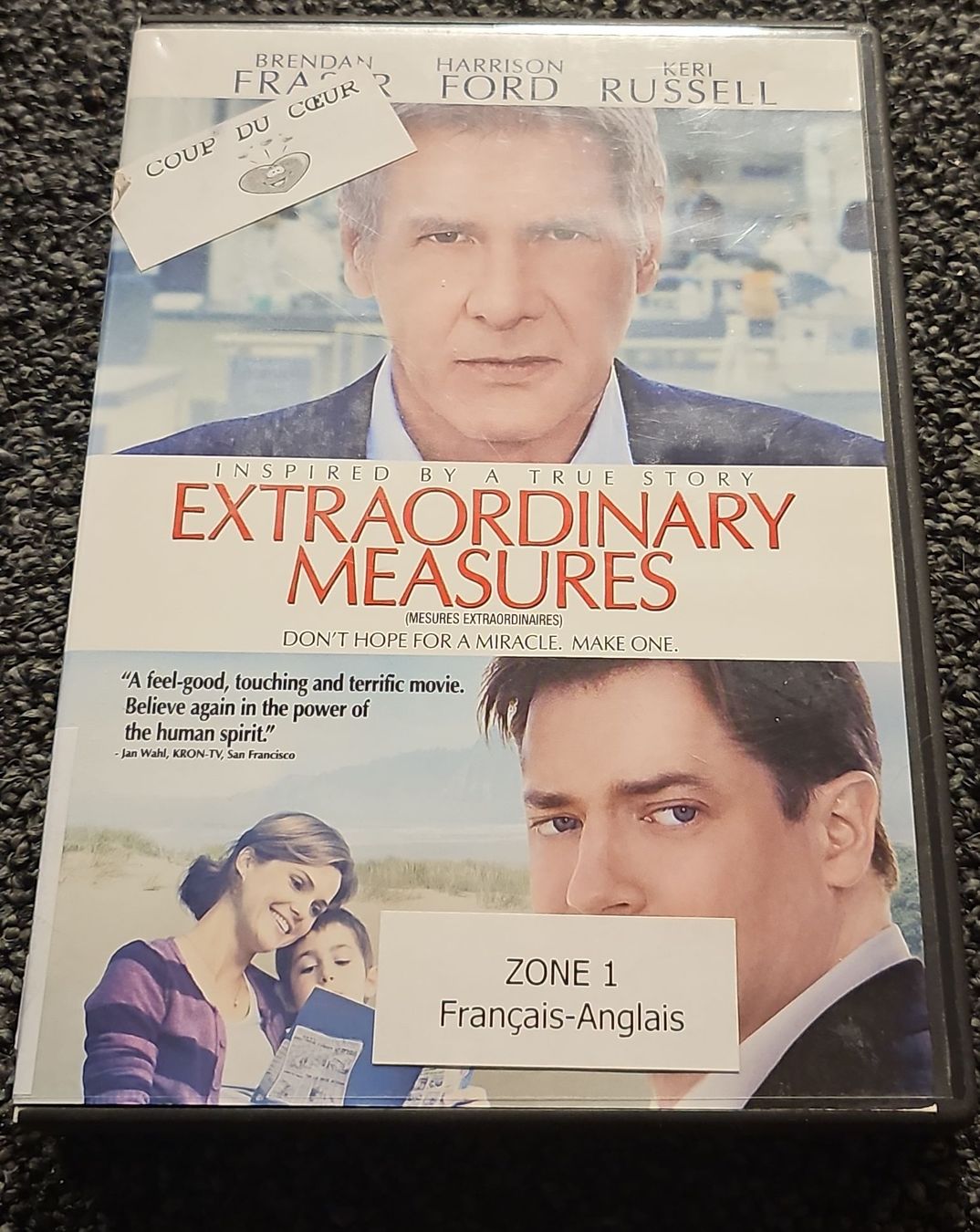 Tutti i DVDs: DVD Extraordinary Measures (16557) – Usato da Ruswil venduto da jan_bxl5