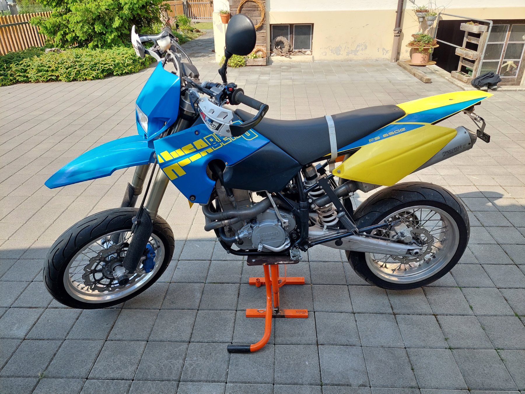 Husaberg Strada: Husaberg FE 650 Supermoto/Enduro – Usato da Thun venduto da rom_mvc9