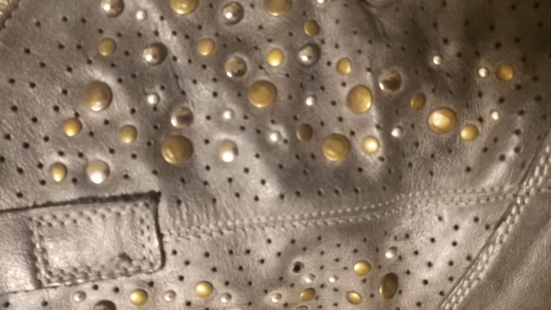 Scarpe da donna: Stiefeletten mit Glitzernieten in dunkelblau – Usato da Niederhasli venduto da Goodquality 1