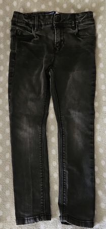 Schwarze Jeans, Grösse 116, Jungs/Mädchen