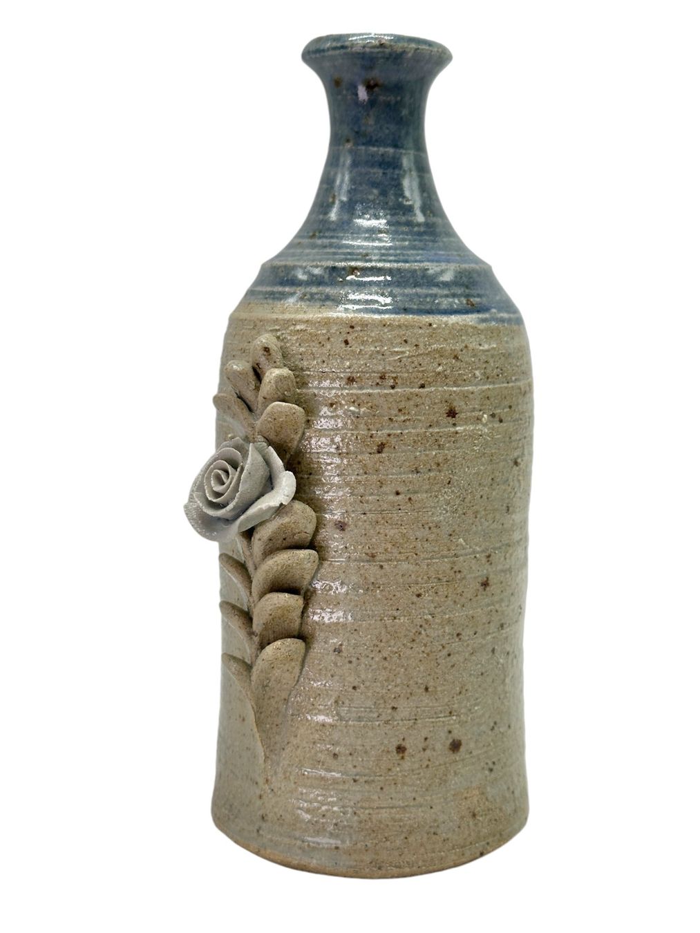 Vasi & Recipienti: Vase La Borne en grès pyrité à décor floral – Usato da Morges venduto da mod_q7tt 1