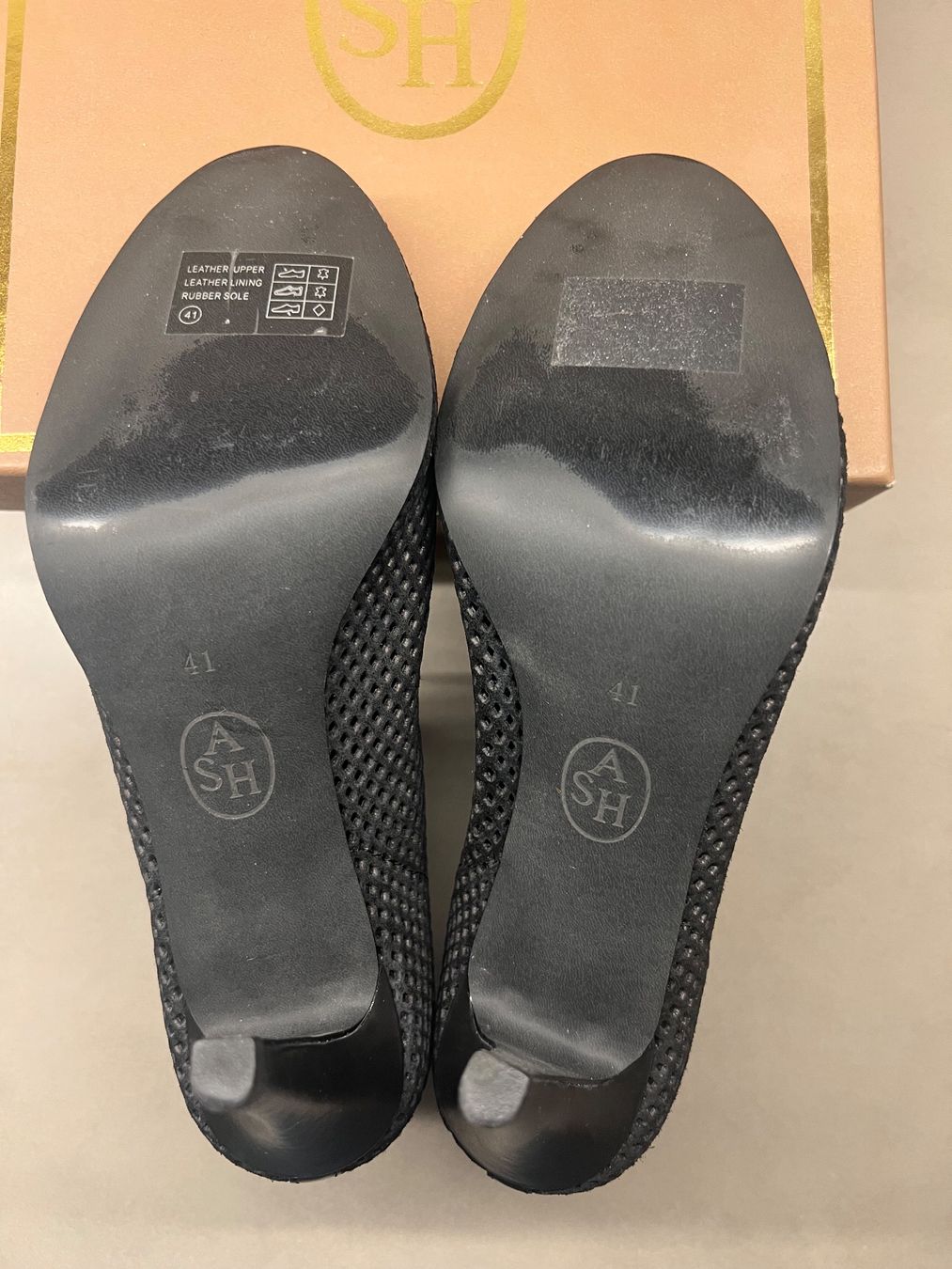 Ash Scarpe da donna: ASH Damenschuhe aus schwarzem Leder – Nuovo e nell'imballaggio originale da Zürich venduto da Bluetodio 3