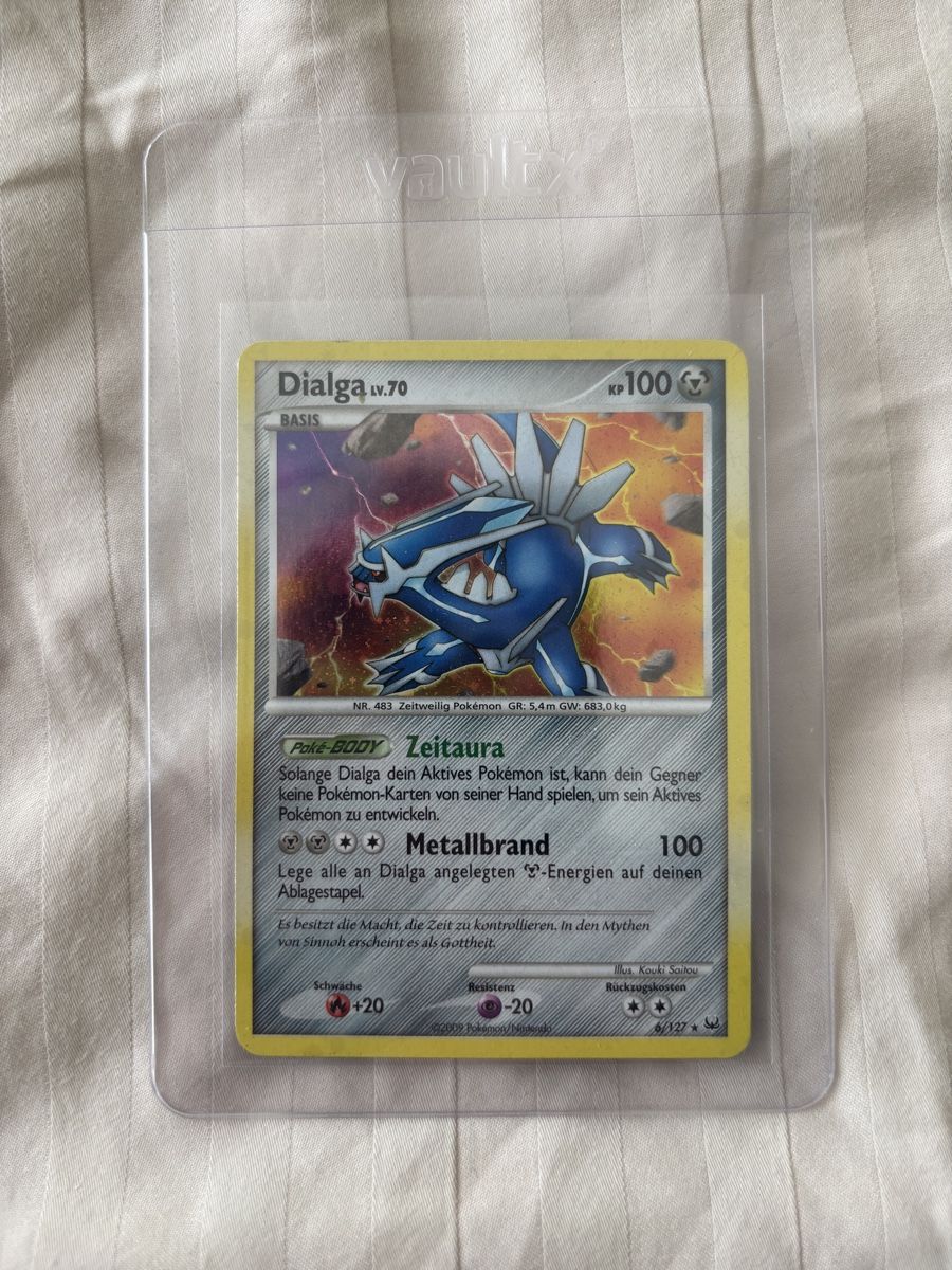 Pokémon Carte collezionabili: Pokemon Dialga Platin 6/127 - DEUTSCH - LIGHT PLAYED – Usato da Basel venduto da mra_h6wg