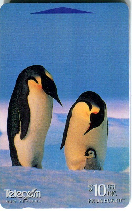 Schede telefoniche: Telefonkarte "Pinguine". Neuseeland – Usato da Basel venduto da Butsch5