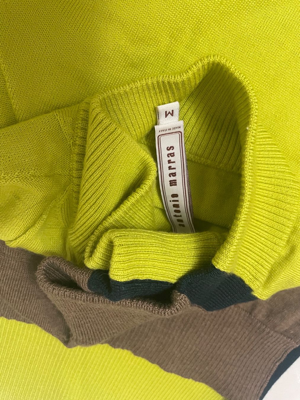 Maglioni & Felpe: Antonio Marras 100% Virgin Wool Pull – Difettoso da Minusio venduto da Pink222 4