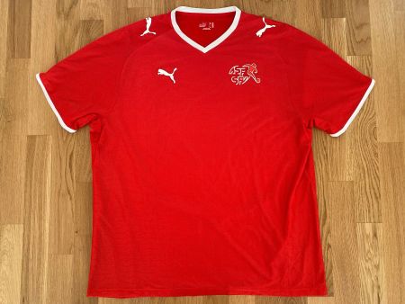 ORIGINAL SCHWEIZ NATI EM 2008 MAILLOT SUISSE SVIZZERA XXL