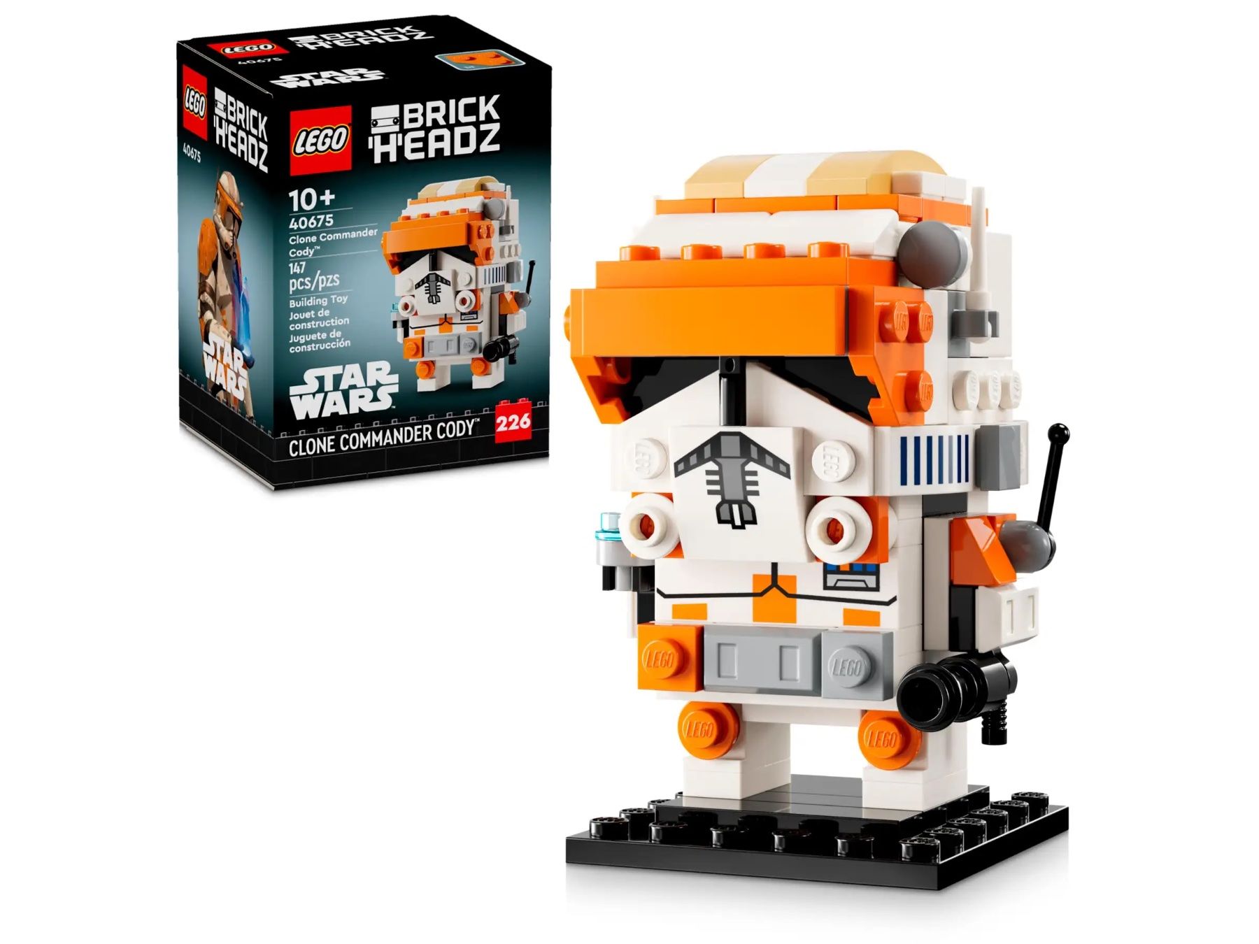 Lego Kit di costruzioni: LEGO Star Wars BrickHeadz Clone Commander Cody (40675) – Nuovo e nell'imballaggio originale da Neuchâtel venduto da AS_SW