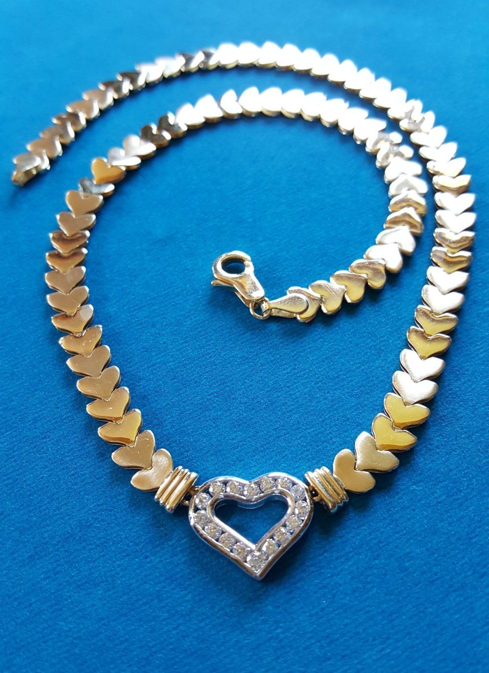 Catenine: Massiv 585 Gold Collier Mit Steine – Usato da Wald ZH venduto da Aniade 7