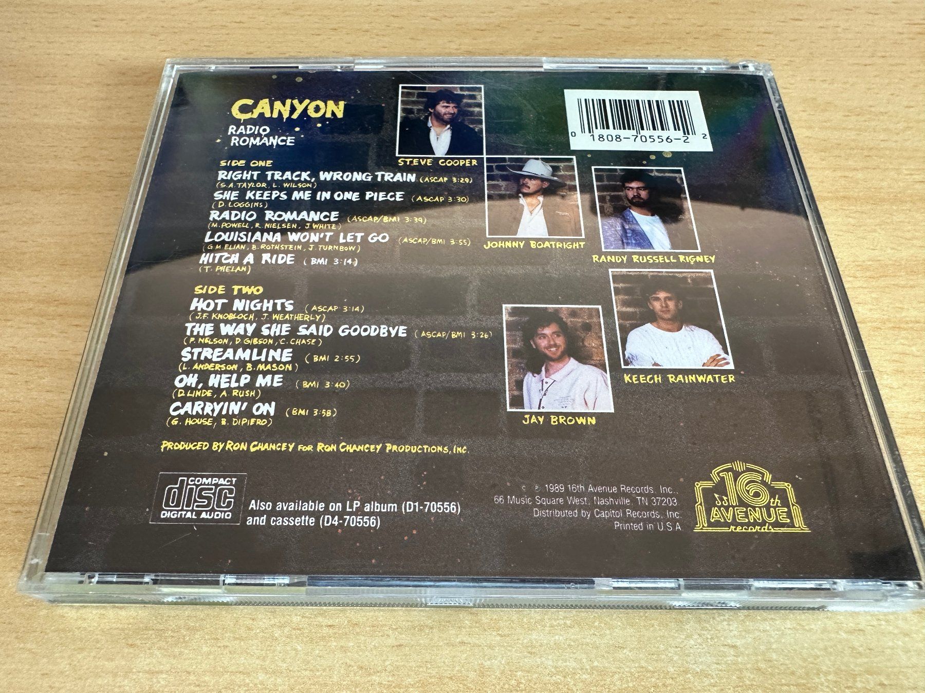 CD: Canyon – Radio Romance – Usato da Rikon im Tösstal venduto da Alpenmutz 1