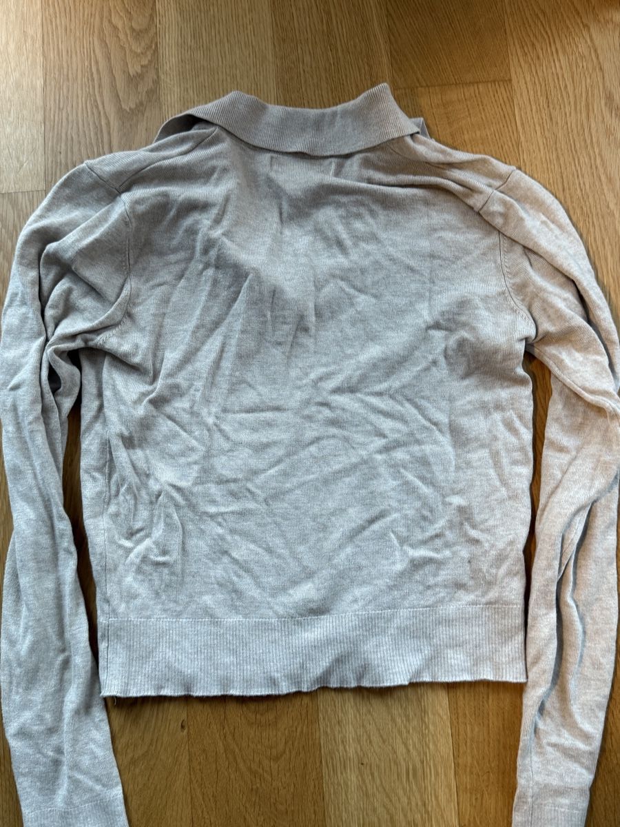 Maglioni & Felpe: Mango Strickpullover mit Kragen, Beige, Grösse S – Nuovo (secondo la descrizione) da Ebikon venduto da her_82yr 1