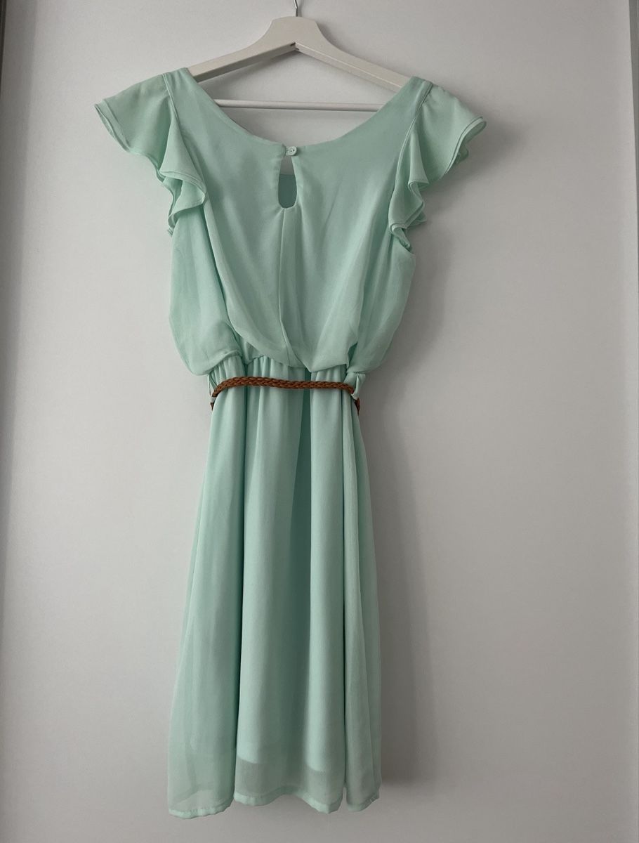 C&A Vestiti: Mintgrünes Sommerkleid – Usato da Gränichen venduto da gerr95ch 1