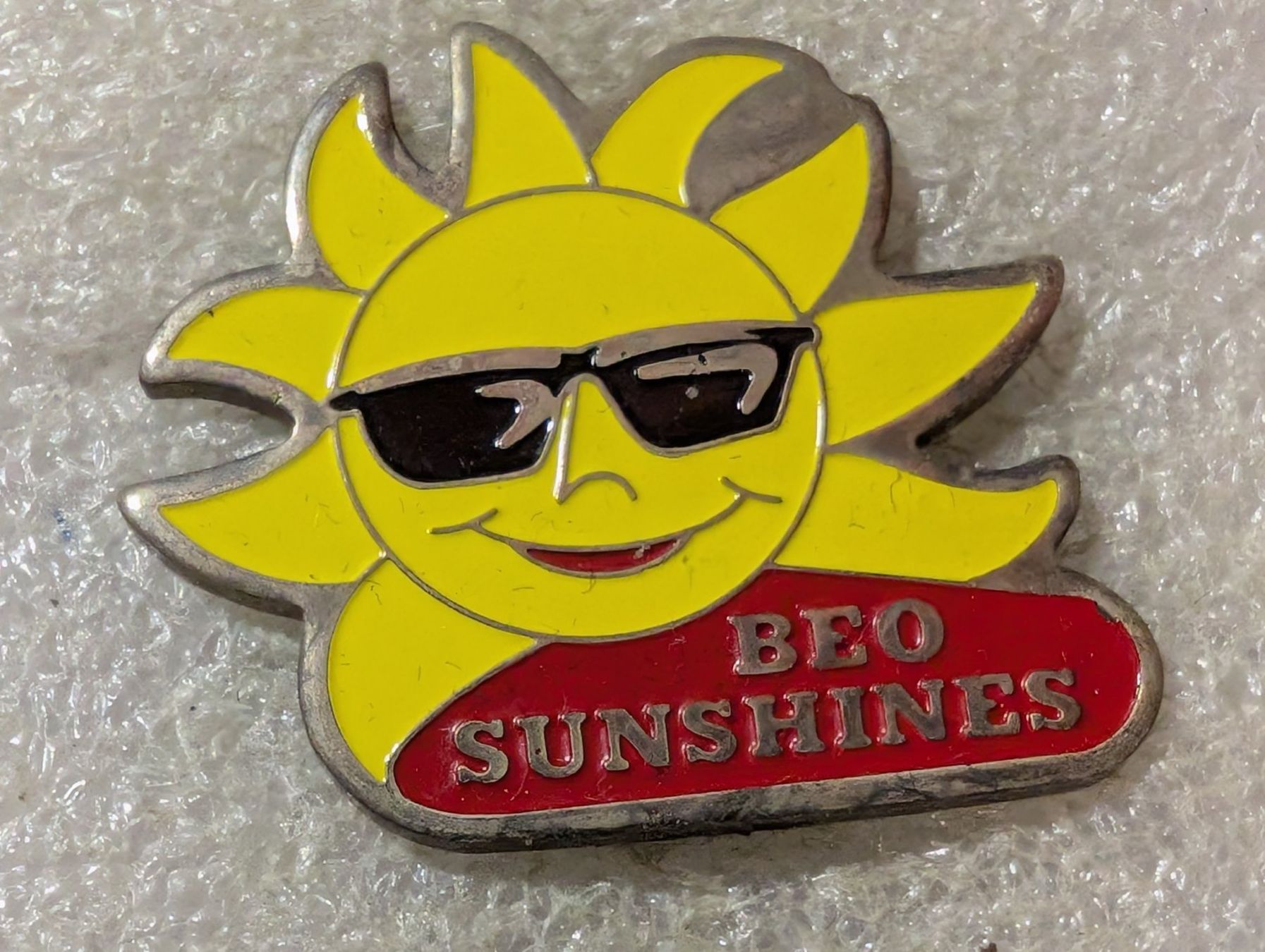 Placchette & Badge: Ansteckpin 75: Beo Sunshines – Usato da Oppligen venduto da Pin-Fall-Shop