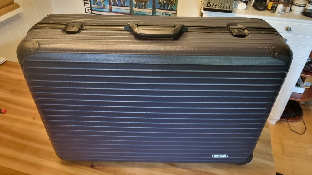 Alter grosser Rimowa Koffer dunkelblau Kaufen auf Ricardo