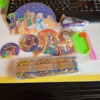 DIAMOND PAINTING WINDSPIEL GEBURT JESUS