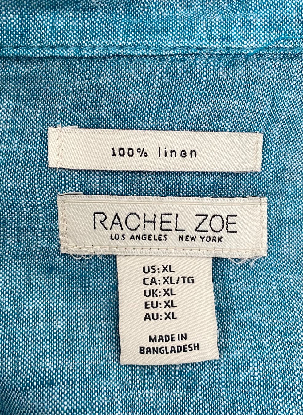 Camicette: Rachel Zoe Leinenbluse Grösse XL – Usato da Oberwil BL venduto da Leni-Mischi 3