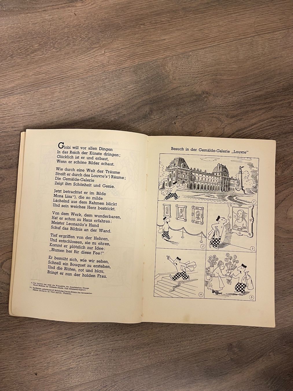 Fumetti: Globi erlebt Paris, 1946, 1. Auflage – Usato da Basel venduto da mariablanka 2