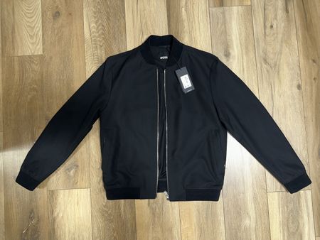 Boss Tech-Wool Jacke Schwarz (Neu)