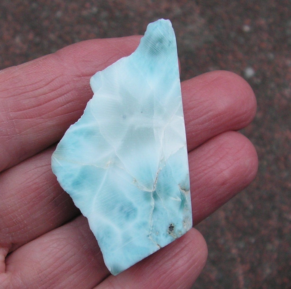 Minerali & Pietre curative: ♥ LARIMAR - ATLANTIS STEIN - SCHEIBE ♥ – Nuovo (secondo la descrizione) da Derendingen venduto da Editka 7