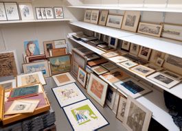 Lager Auflösung: 130 Gemälde, Aquarelle, Lithos, Stiche usw.